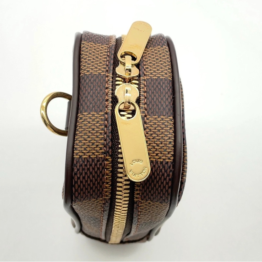 Auth Louis Vuitton Ebene Etui Okapi PM M61738 Shoulder Pouch W/Box/Strap - Picture 4 of 15